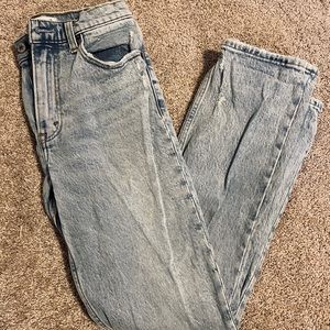 Abercrombie 90s straight high rise